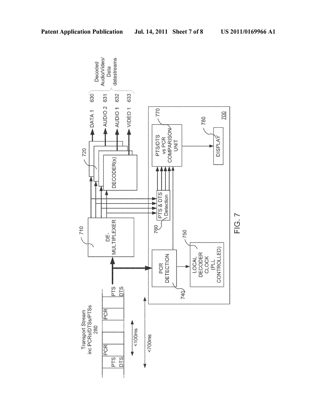 METHOD AND APPARATUS FOR MEASURING DELAY WITHIN A COMPRESSED DIGITAL     STREAM - diagram, schematic, and image 08