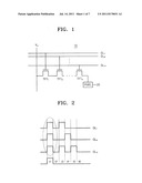 Switching device of active display device and method of driving the     switching device diagram and image