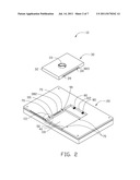 BATTERY COVER ASSEMBLY AND ELECTRONIC DEVICE UTILIZING THE SAME diagram and image