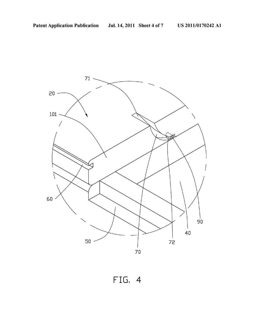 BATTERY COVER ASSEMBLY AND ELECTRONIC DEVICE UTILIZING THE SAME - diagram, schematic, and image 05