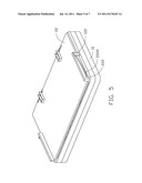 TILTING PORTABLE ELECTRONIC DEVICE diagram and image