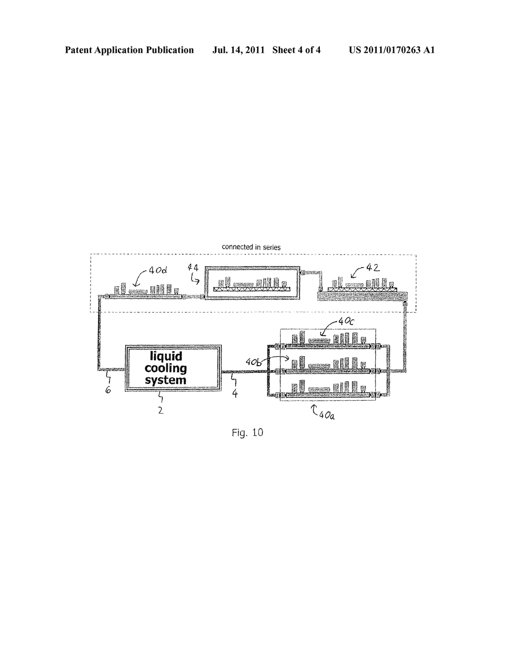 Aircraft Electronics Cooling Apparatus For An Aircraft Having A Liquid     Cooling System - diagram, schematic, and image 05