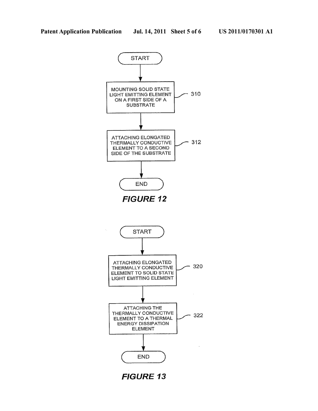 Thermal Transfer in Solid State Light Emitting Apparatus and Methods of     Manufacturing - diagram, schematic, and image 06