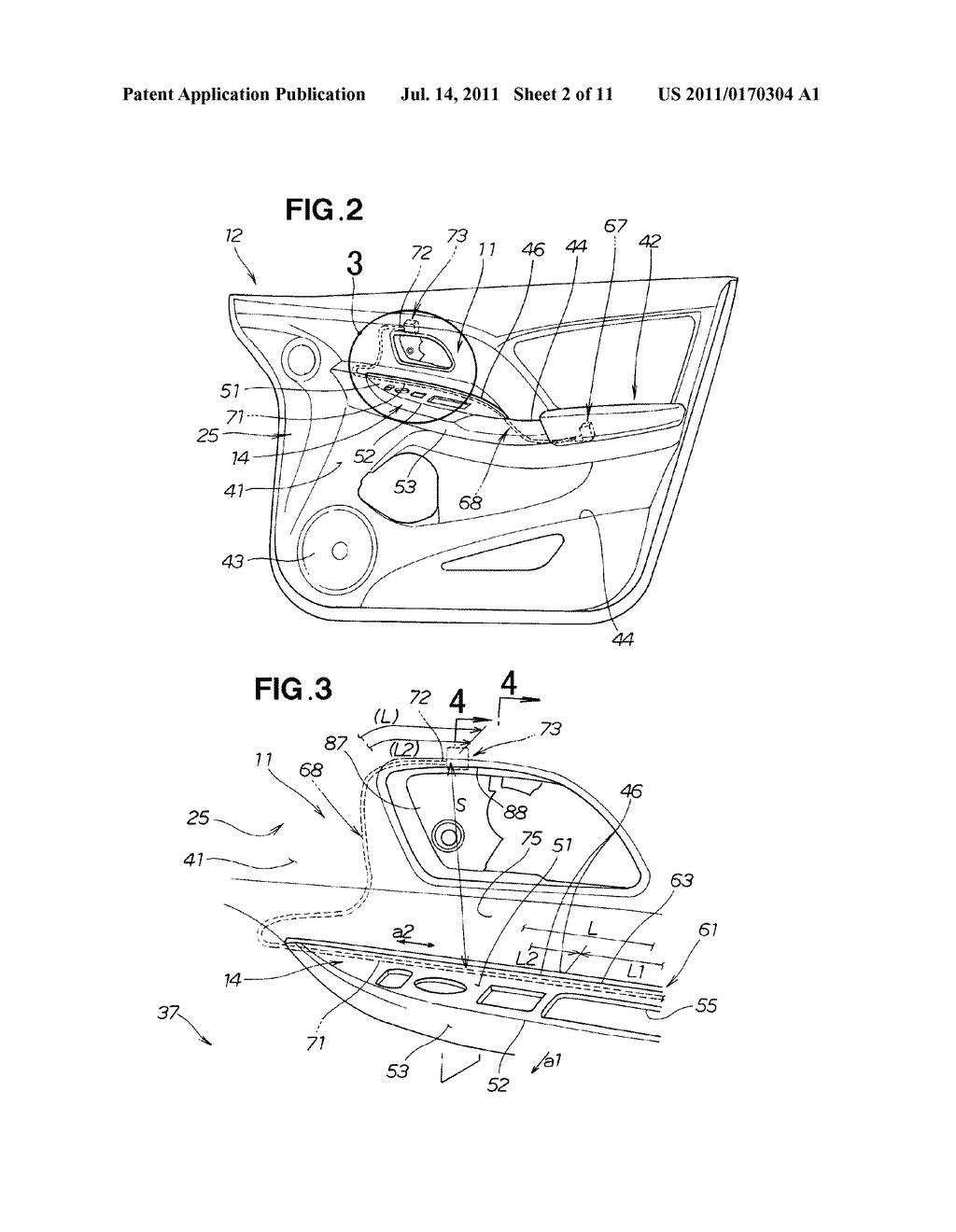 LIGHTING DEVICE AND DOOR LINING USING SAME - diagram, schematic, and image 03