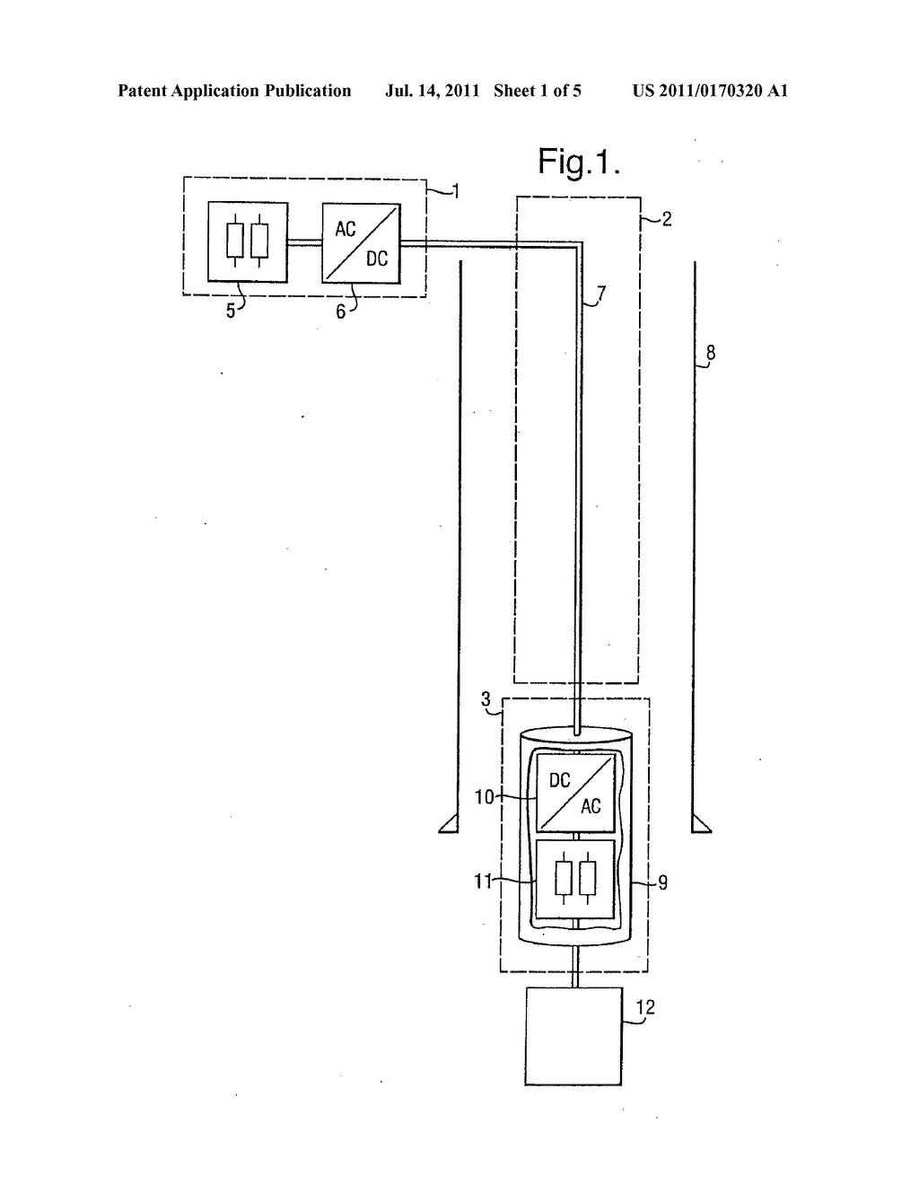 TRANSMITTING ELECTRIC POWER INTO A BORE HOLE - diagram, schematic, and image 02