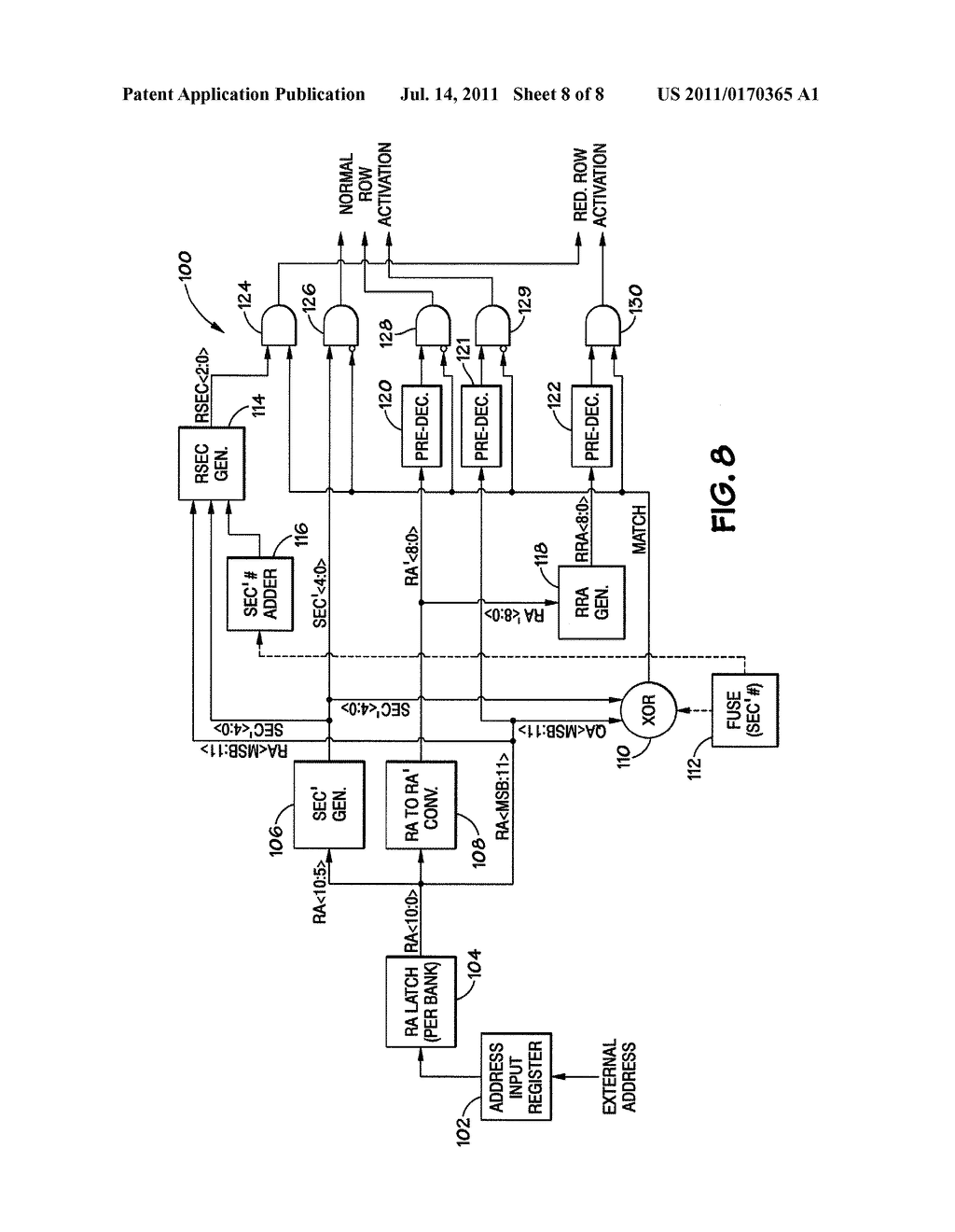 ROW ADDRESSING - diagram, schematic, and image 09