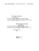 METHOD AND APPARATUS FOR SIGNALING TO A MOBILE DEVICE WHICH SET OF     TRAINING SEQUENCE CODES TO USE FOR A COMMUNICATION LINK diagram and image