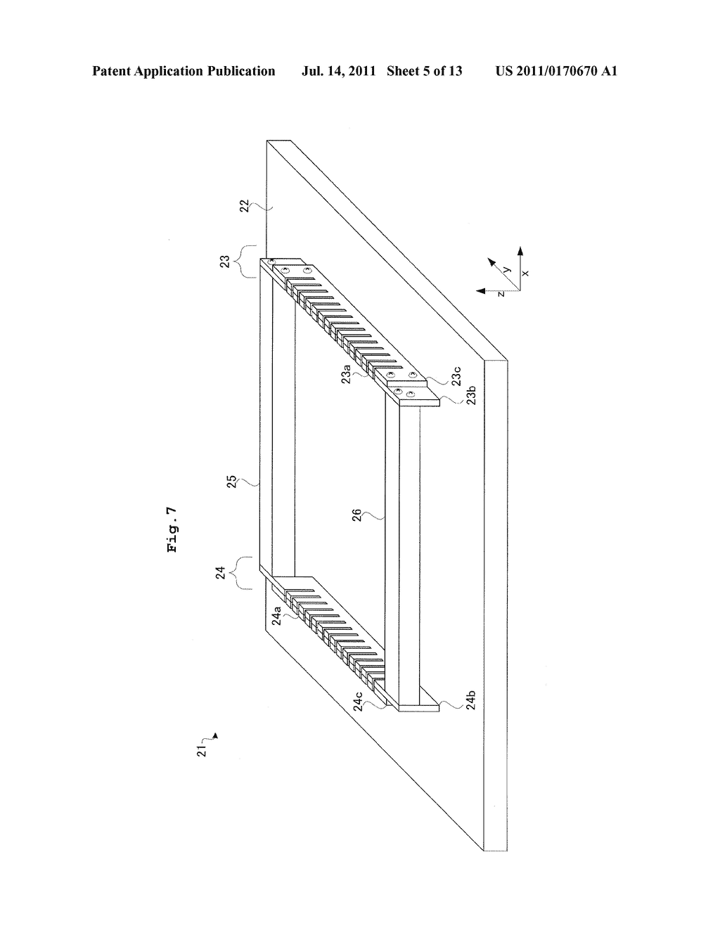 RADIATION GRID, A RADIOGRAPHIC APPARATUS EQUIPPED THEREWITH, AND A METHOD     OF MANUFACTURING THE RADIATION GRID - diagram, schematic, and image 06