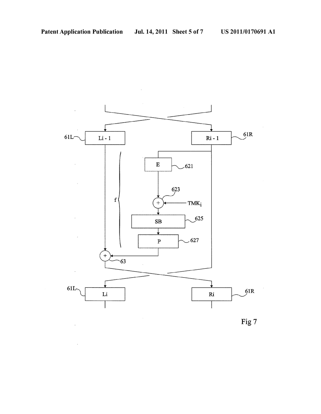 PROTECTION OF A CIPHERING KEY AGAINST UNIDIRECTIONAL ATTACKS - diagram, schematic, and image 06