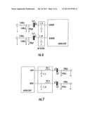 PORTABLE AUDIO DEVICE HAVING REDUCED SENSITIVITY TO RF INTERFERENCE AND     RELATED METHODS diagram and image