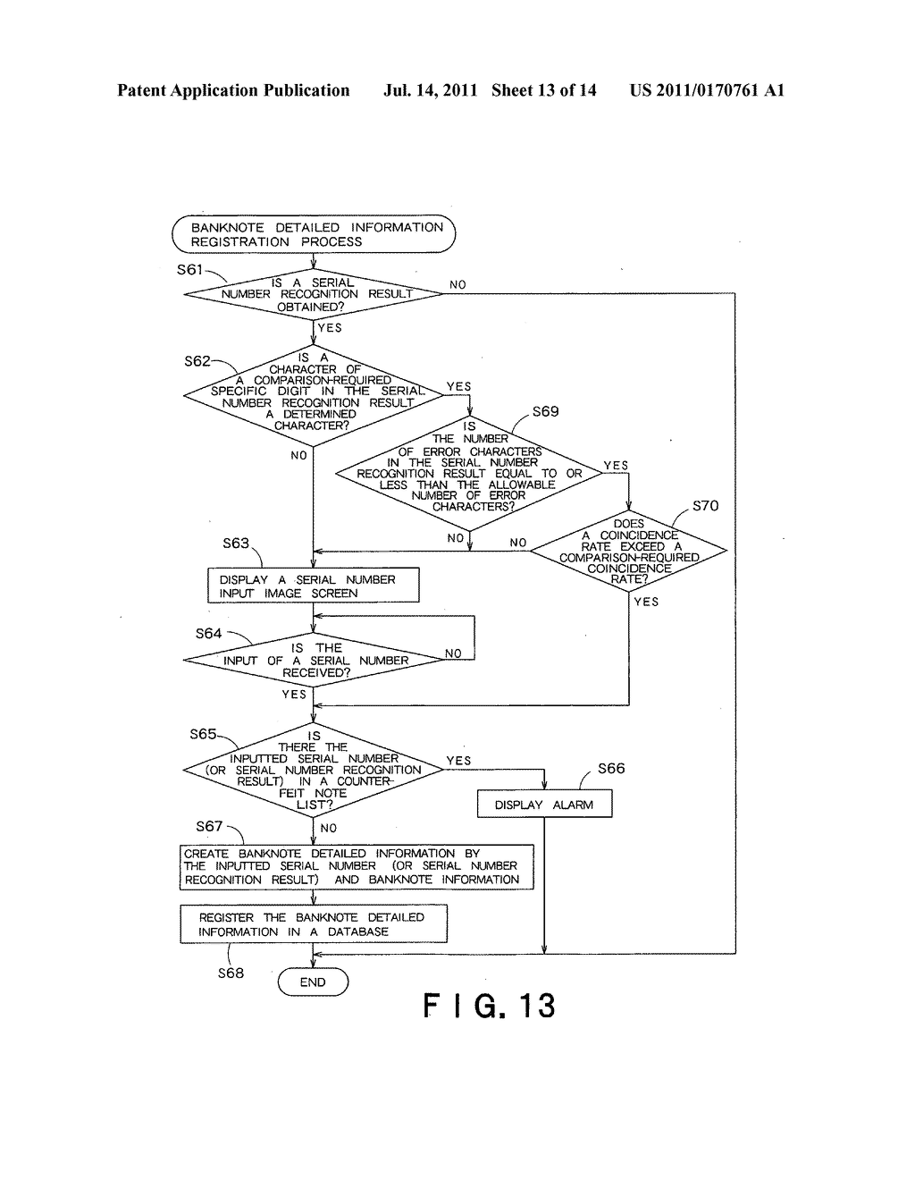 PAPER SHEET MANAGEMENT APPARATUS, PAPER SHEET MANAGEMENT METHOD, AND PAPER     SHEET MANAGEMENT PROGRAM - diagram, schematic, and image 14