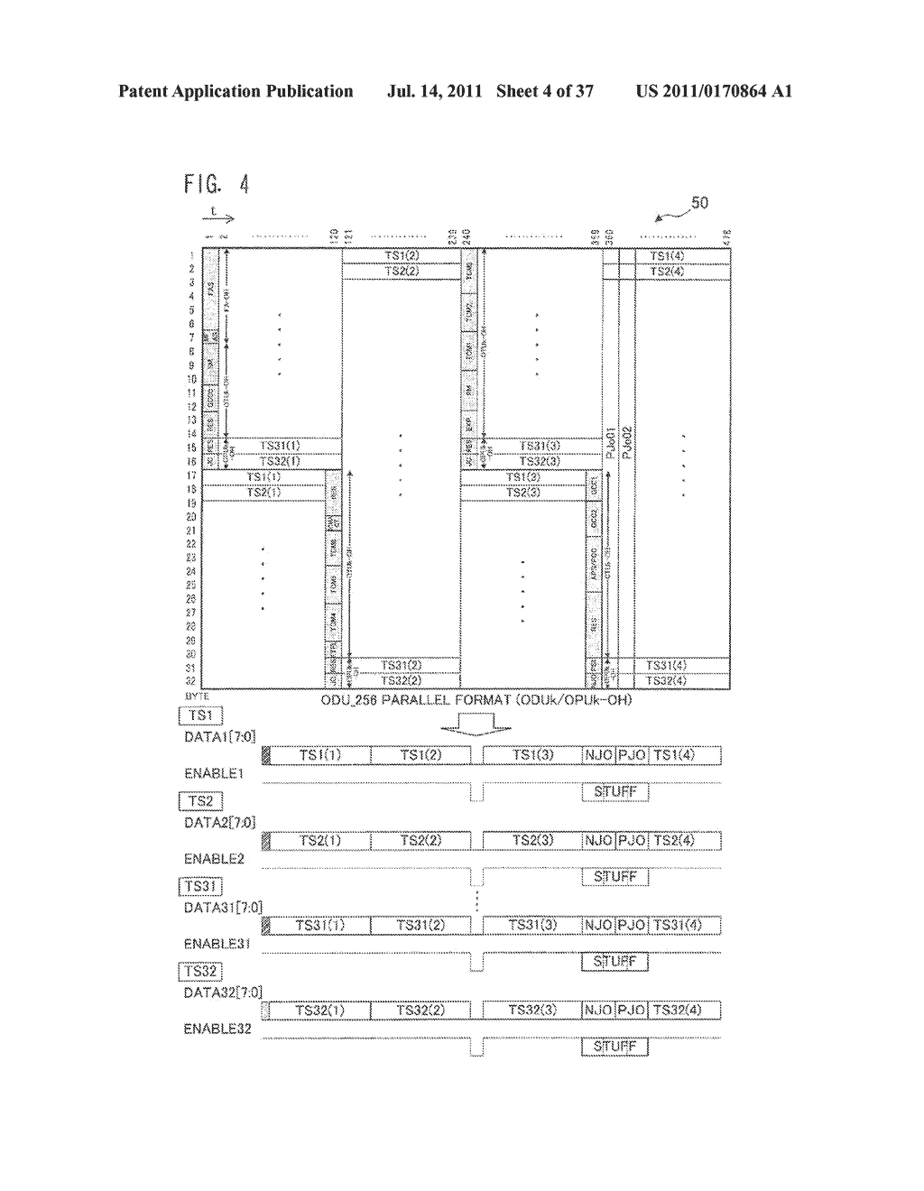 INTERFACE DEVICE, DEMULTIPLEXING METHOD, AND MULTIPLEXING METHOD - diagram, schematic, and image 05