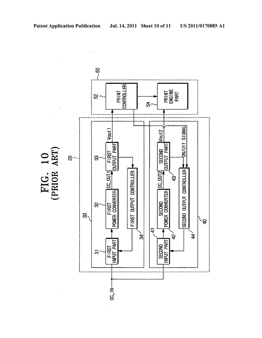 Power supply and image forming device having the same - diagram, schematic, and image 11