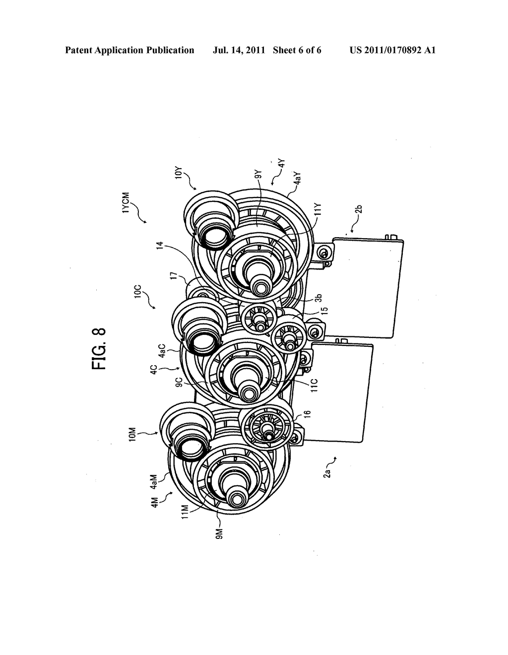 Drive transmission device and  image forming apparatus including same - diagram, schematic, and image 07