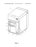 ROLL PAPER SUPPLY DEVICE AND PRINTING DEVICE HAVING THE SAME diagram and image