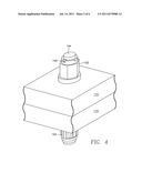 Threaded Stud With Locking Pawl diagram and image