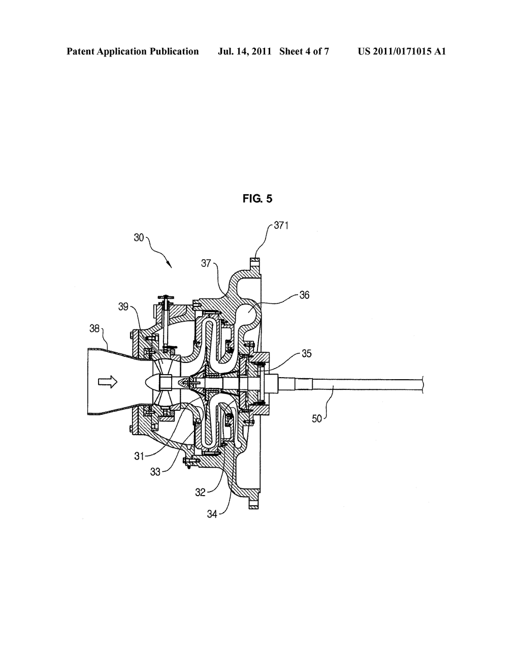 CENTRIFUGAL COMPRESSOR AND FABRICATING METHOD THEREOF - diagram, schematic, and image 05