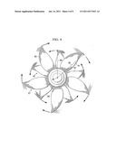 Double-Stacked Blade Ceiling Fan And Method Of Operation And Method Of     Circulating Air diagram and image