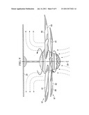 Double-Stacked Blade Ceiling Fan And Method Of Operation And Method Of     Circulating Air diagram and image