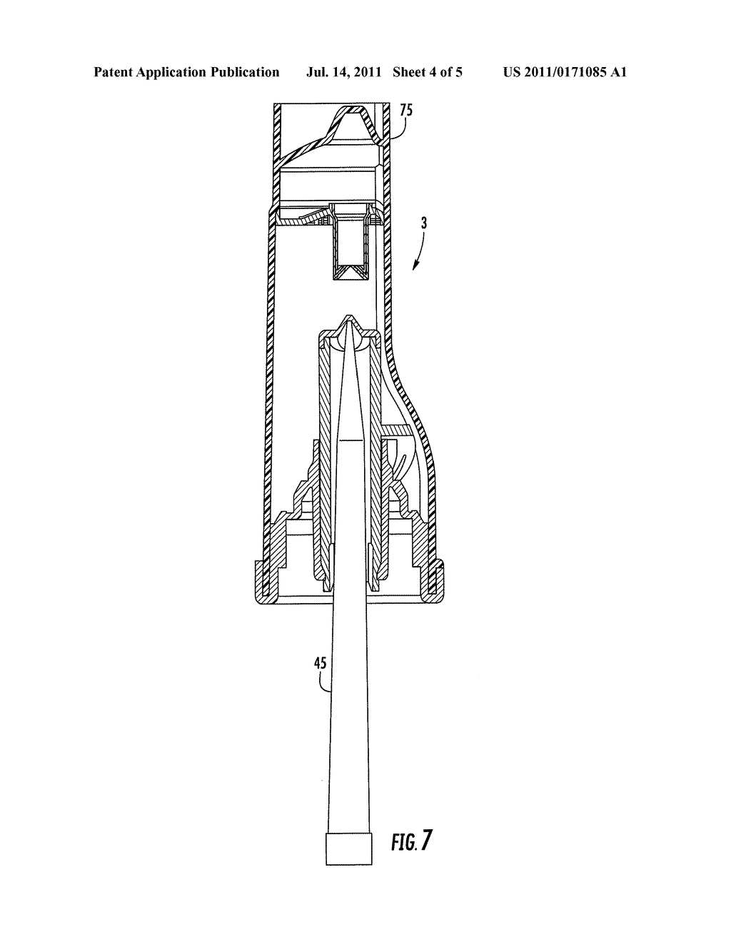 DEVICE FOR EXTRACTING, FRAGMENTING, MIXING AND HOMOGENIZING ESPECIALLY     INFECTIOUS, MALODOROUS, CHEMICALLY CORROSIVE OR STERILE SUBSTANCES - diagram, schematic, and image 05