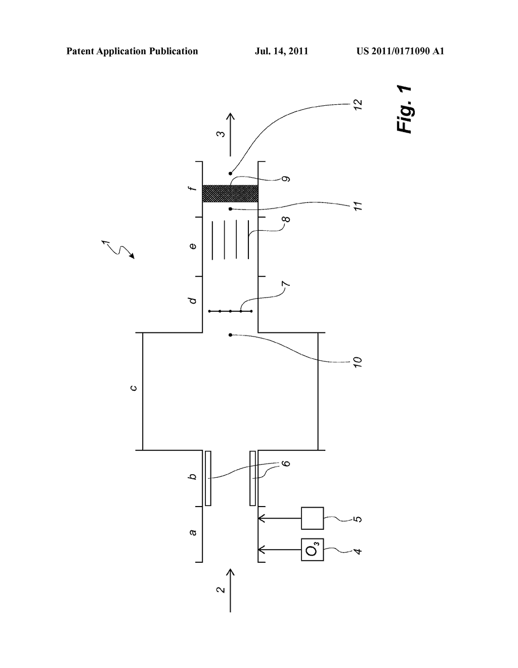 METHOD AND DEVICE FOR CLEANING AIR - diagram, schematic, and image 02