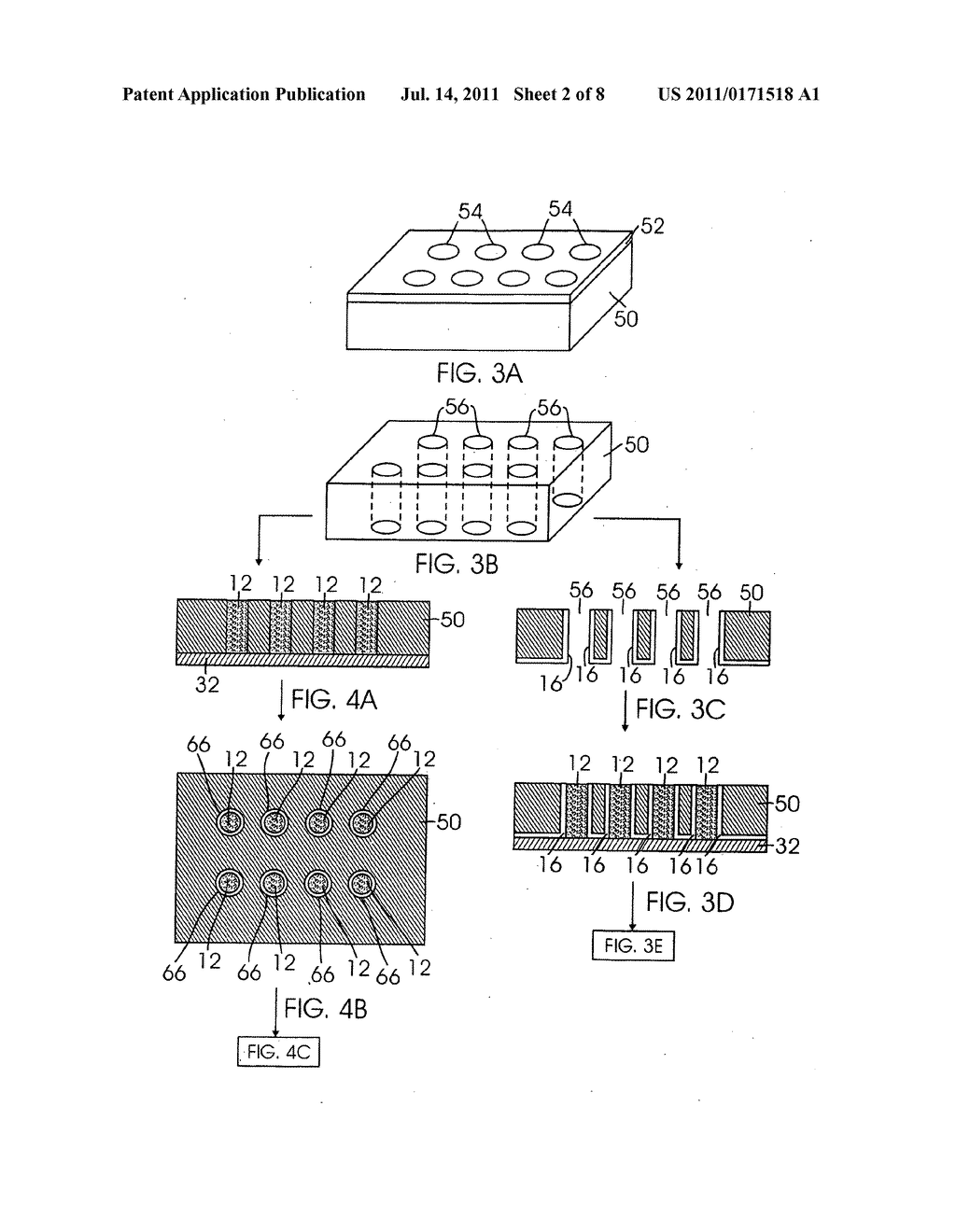 Three dimensional Battery Architectures and Methods of Making Same - diagram, schematic, and image 03