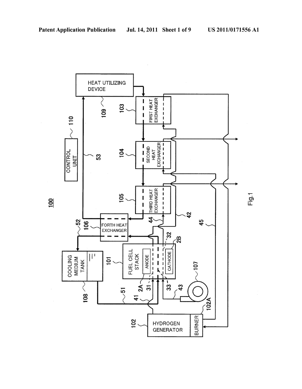 FUEL CELL STACK AND FUEL CELL COGENERATION SYSTEM INCLUDING THE SAME - diagram, schematic, and image 02