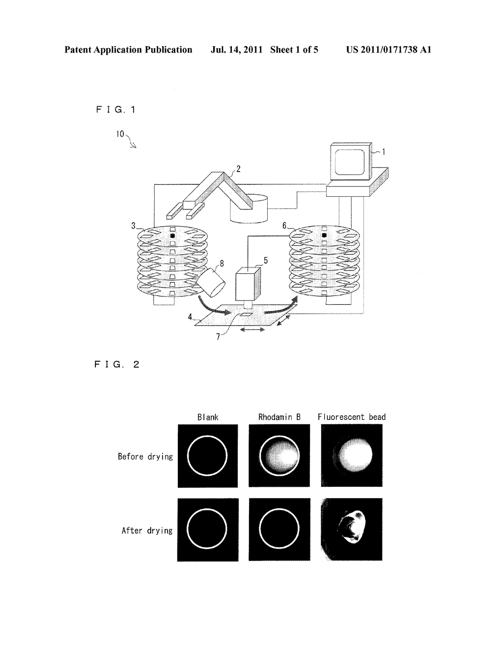 METHOD FOR ESTIMATING THE AMOUNT OF IMMOBILIZED PROBES AND USE THEREOF - diagram, schematic, and image 02