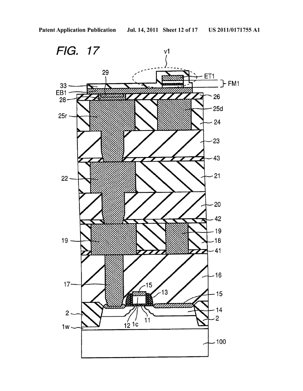 MANUFACTURING METHOD OF SEMICONDUCTOR DEVICE HAVING MEMORY ELEMENT WITH     PROTECTIVE FILM - diagram, schematic, and image 13