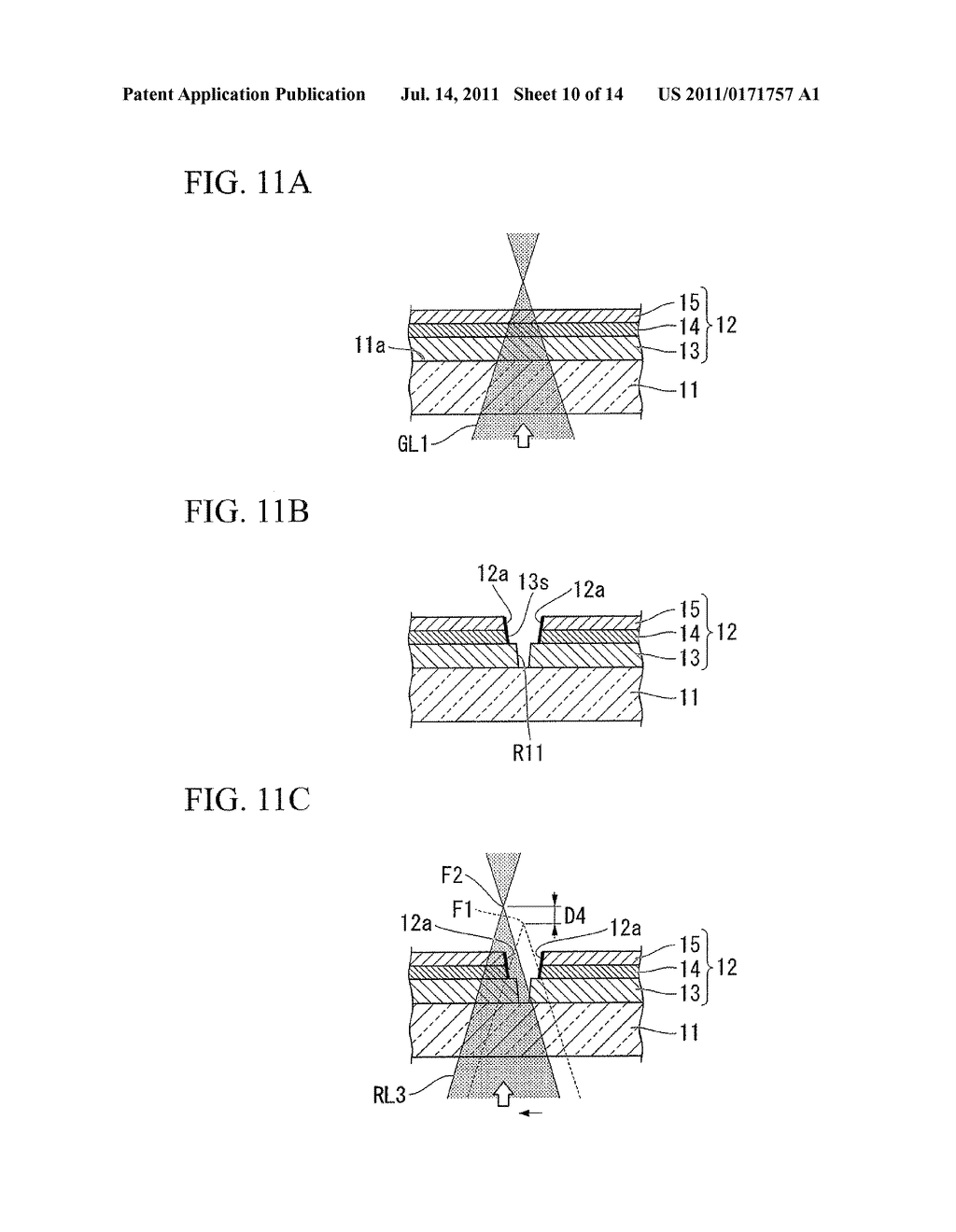 METHOD OF MANUFACTURING PHOTOVOLTAIC CELL - diagram, schematic, and image 11