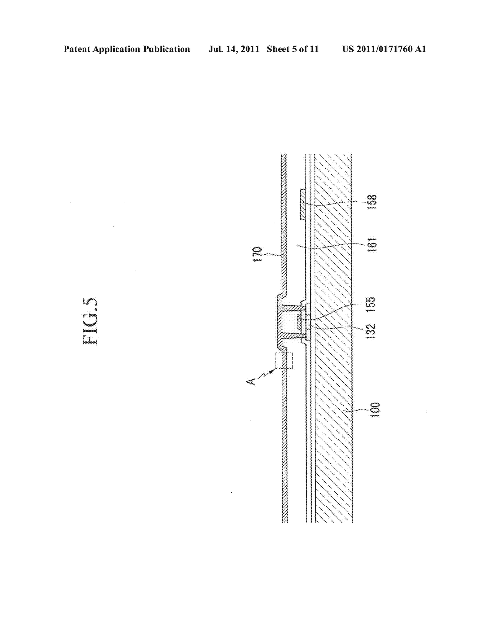 Method for manufacturing thin film transistor and display device - diagram, schematic, and image 06