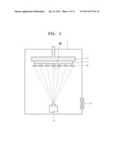 METHOD OF FORMING ORGANIC THIN FILM PATTERN AND METHOD OF MANUFACTURING     ORGANIC LIGHT-EMITTING DISPLAY DEVICE BY USING THE METHOD OF FORMING     ORGANIC THIN FILM PATTERN diagram and image