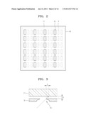 METHOD OF FORMING ORGANIC THIN FILM PATTERN AND METHOD OF MANUFACTURING     ORGANIC LIGHT-EMITTING DISPLAY DEVICE BY USING THE METHOD OF FORMING     ORGANIC THIN FILM PATTERN diagram and image