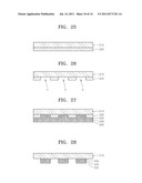 METHOD OF FORMING ORGANIC THIN FILM PATTERN AND METHOD OF MANUFACTURING     ORGANIC LIGHT-EMITTING DISPLAY DEVICE BY USING THE METHOD OF FORMING     ORGANIC THIN FILM PATTERN diagram and image