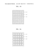 METHOD OF FORMING ORGANIC THIN FILM PATTERN AND METHOD OF MANUFACTURING     ORGANIC LIGHT-EMITTING DISPLAY DEVICE BY USING THE METHOD OF FORMING     ORGANIC THIN FILM PATTERN diagram and image