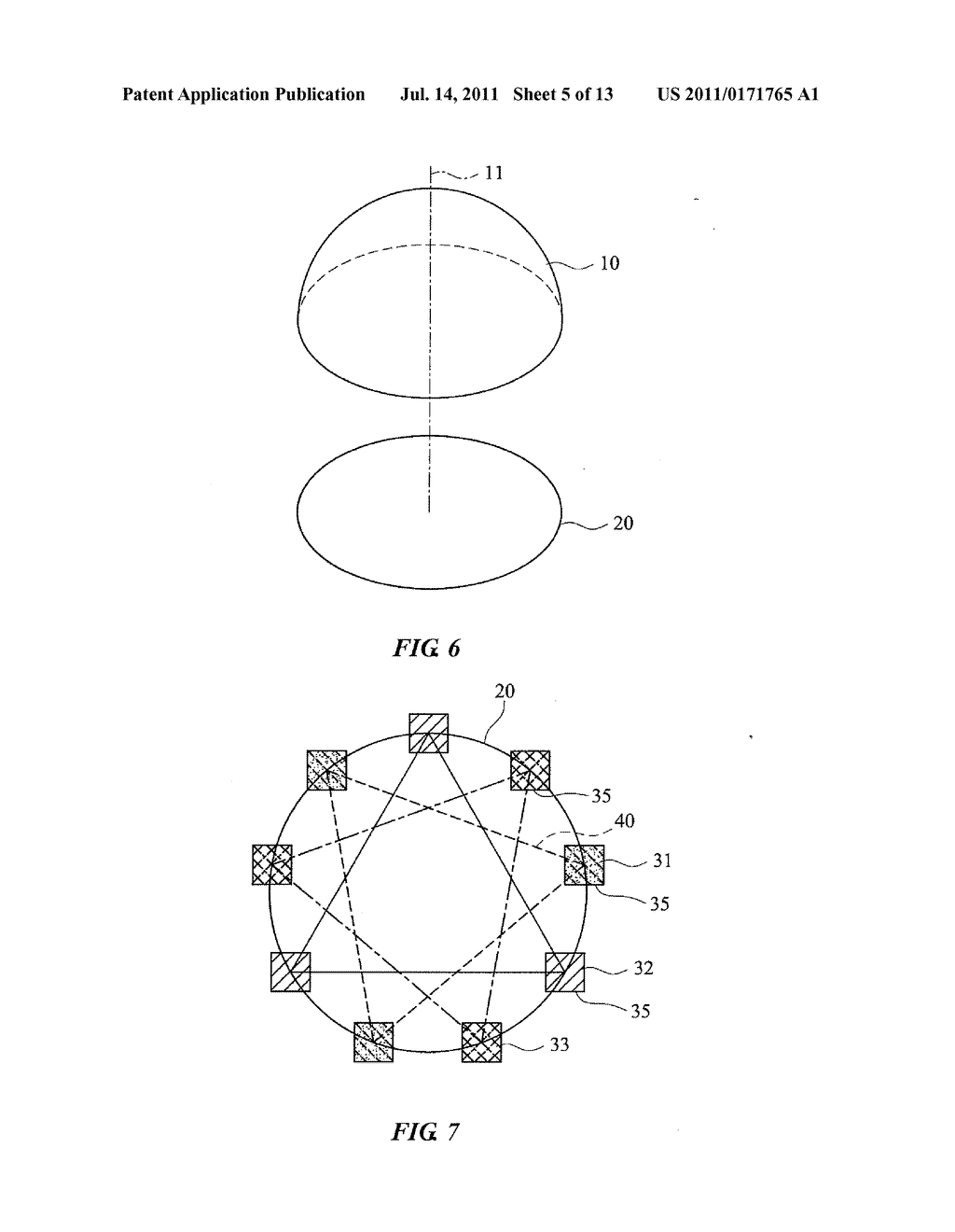 MULTI-FIELD ARRANGING METHOD OF LED CHIPS UNDER SINGLE LENS - diagram, schematic, and image 06