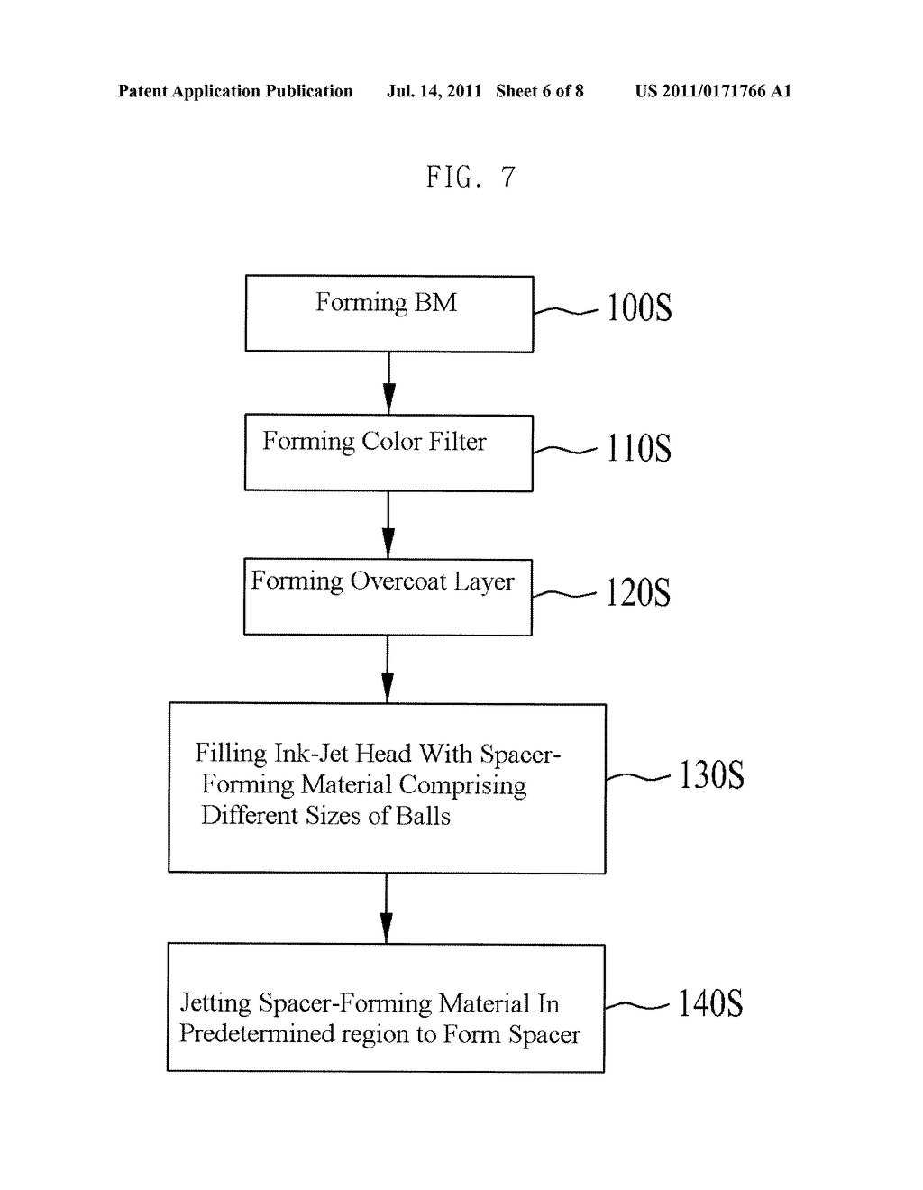 LIQUID CRYSTAL DISPLAY AND METHOD FOR MANUFACTURING THE SAME - diagram, schematic, and image 07