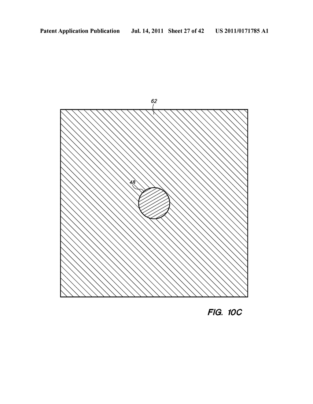 METHOD OF MAKING A SEMICONDUCTOR CHIP ASSEMBLY WITH A BUMP/BASE HEAT     SPREADER AND AN INVERTED CAVITY IN THE BUMP - diagram, schematic, and image 29