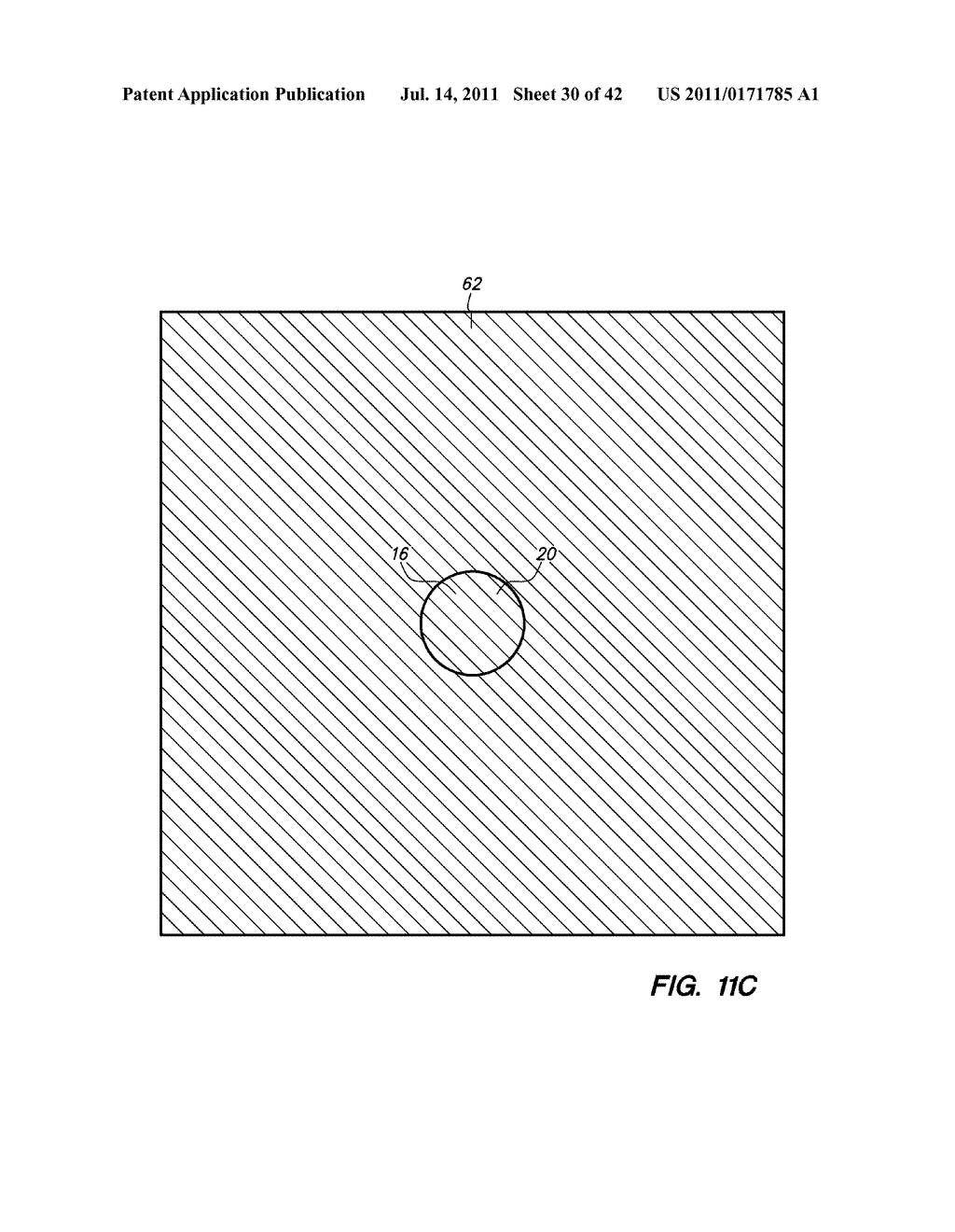 METHOD OF MAKING A SEMICONDUCTOR CHIP ASSEMBLY WITH A BUMP/BASE HEAT     SPREADER AND AN INVERTED CAVITY IN THE BUMP - diagram, schematic, and image 32