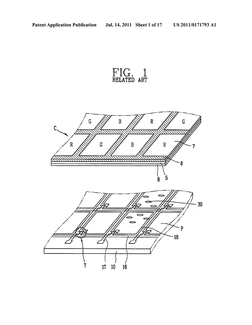 LIQUID CRYSTAL DISPLAY DEVICE AND FABRICATION METHOD THEREOF - diagram, schematic, and image 02