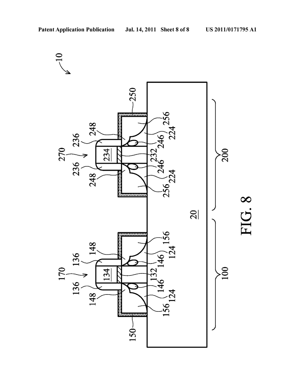 FinFET LDD and Source Drain Implant Technique - diagram, schematic, and image 09