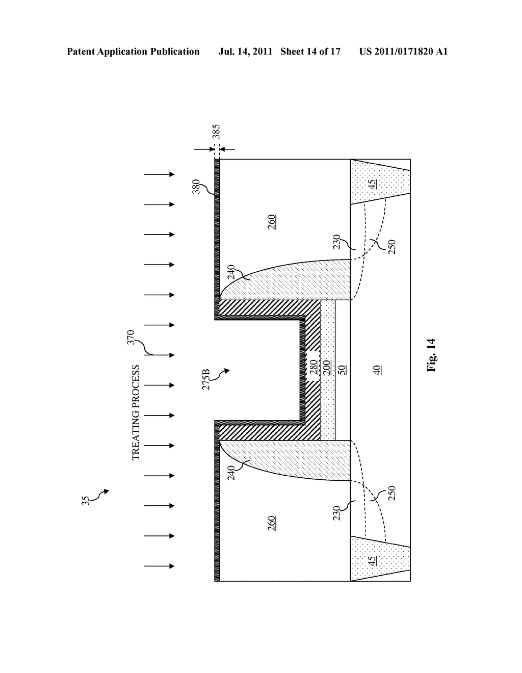 METHOD OF FORMING A METAL GATE - diagram, schematic, and image 15