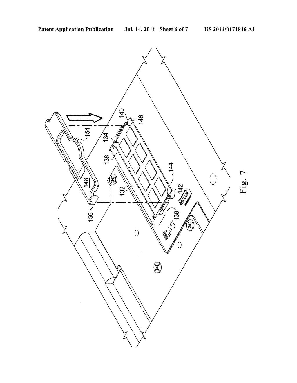 Circuit Card Latching Arm Arresting Apparatus - diagram, schematic, and image 07