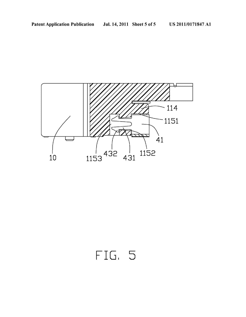 CARD EDGE CONNECTOR WITH FLOATING PAD - diagram, schematic, and image 06