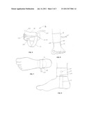 SURFBOARD TETHER ANKLE RETAINER diagram and image