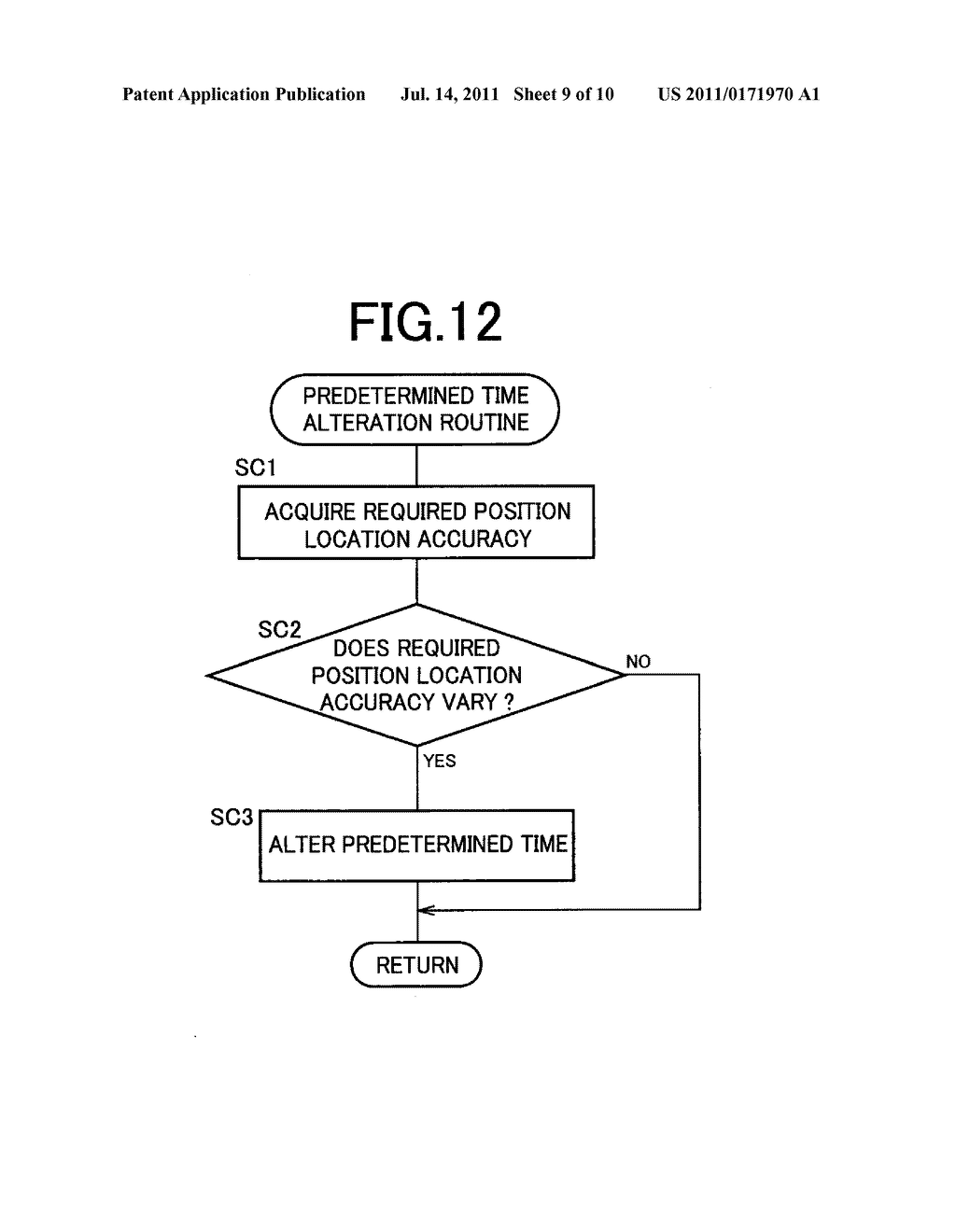 MOBILE STATION POSITION LOCATING SYSTEM - diagram, schematic, and image 10