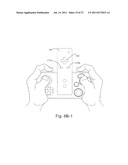 VIDEO GAME SYSTEM WITH WIRELESS MODULAR HANDHELD CONTROLLER diagram and image