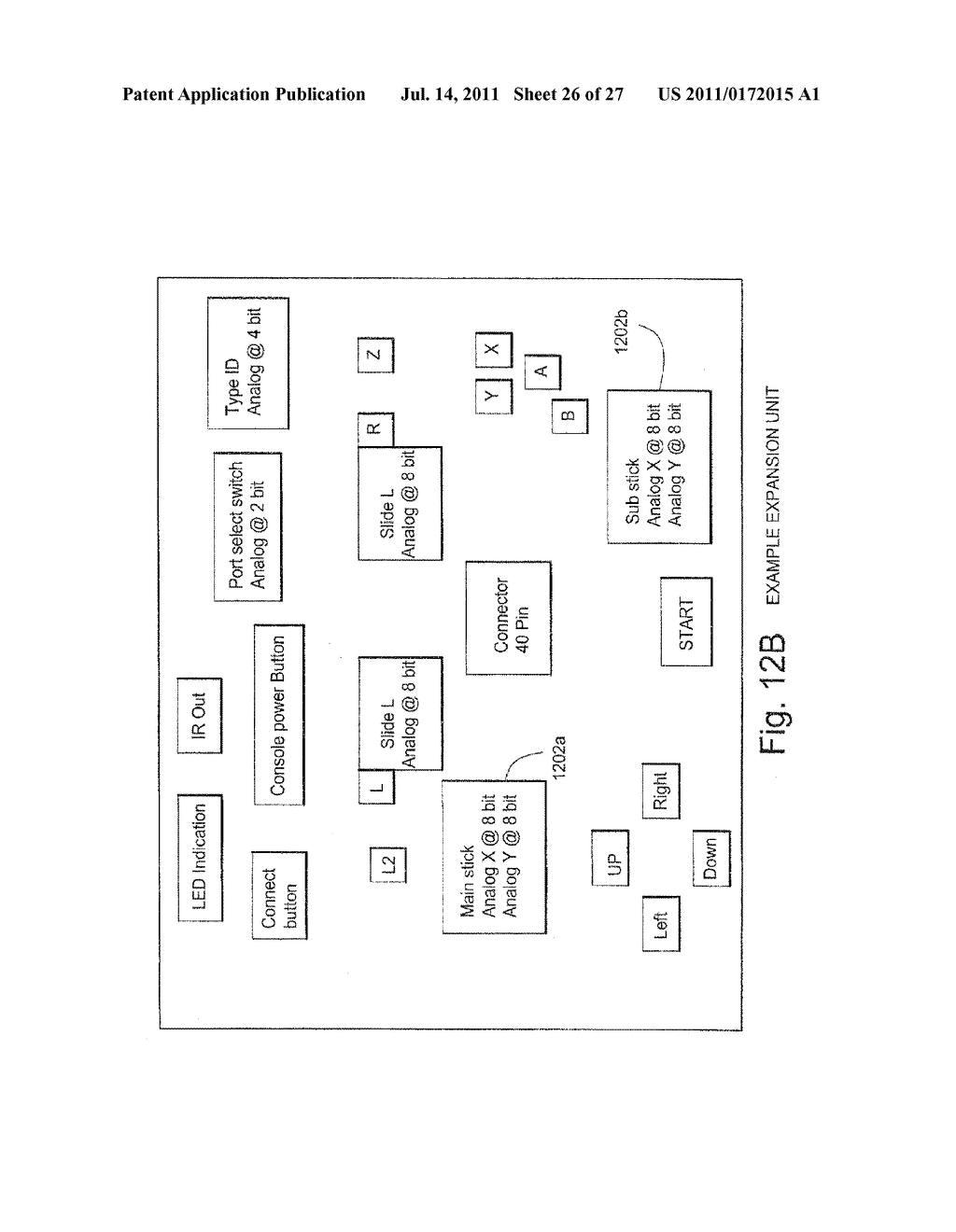 VIDEO GAME SYSTEM WITH WIRELESS MODULAR HANDHELD CONTROLLER - diagram, schematic, and image 27