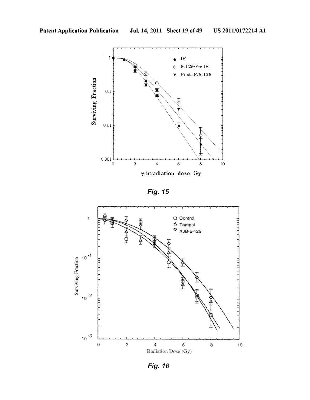 USE OF TARGETED NITROXIDE AGENTS IN PREVENTING, MITIGATING AND TREATING     RADIATION INJURY - diagram, schematic, and image 20