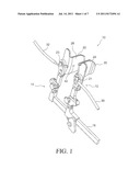 SURGICAL RETRACTOR WITH CURVED ROTATING BLADES diagram and image